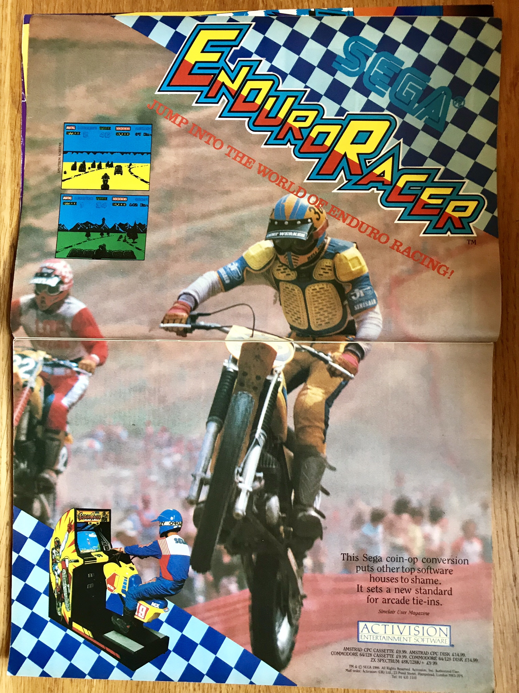 My Life With… Enduro Racer – ZX Spectrum – Retro Arcadia