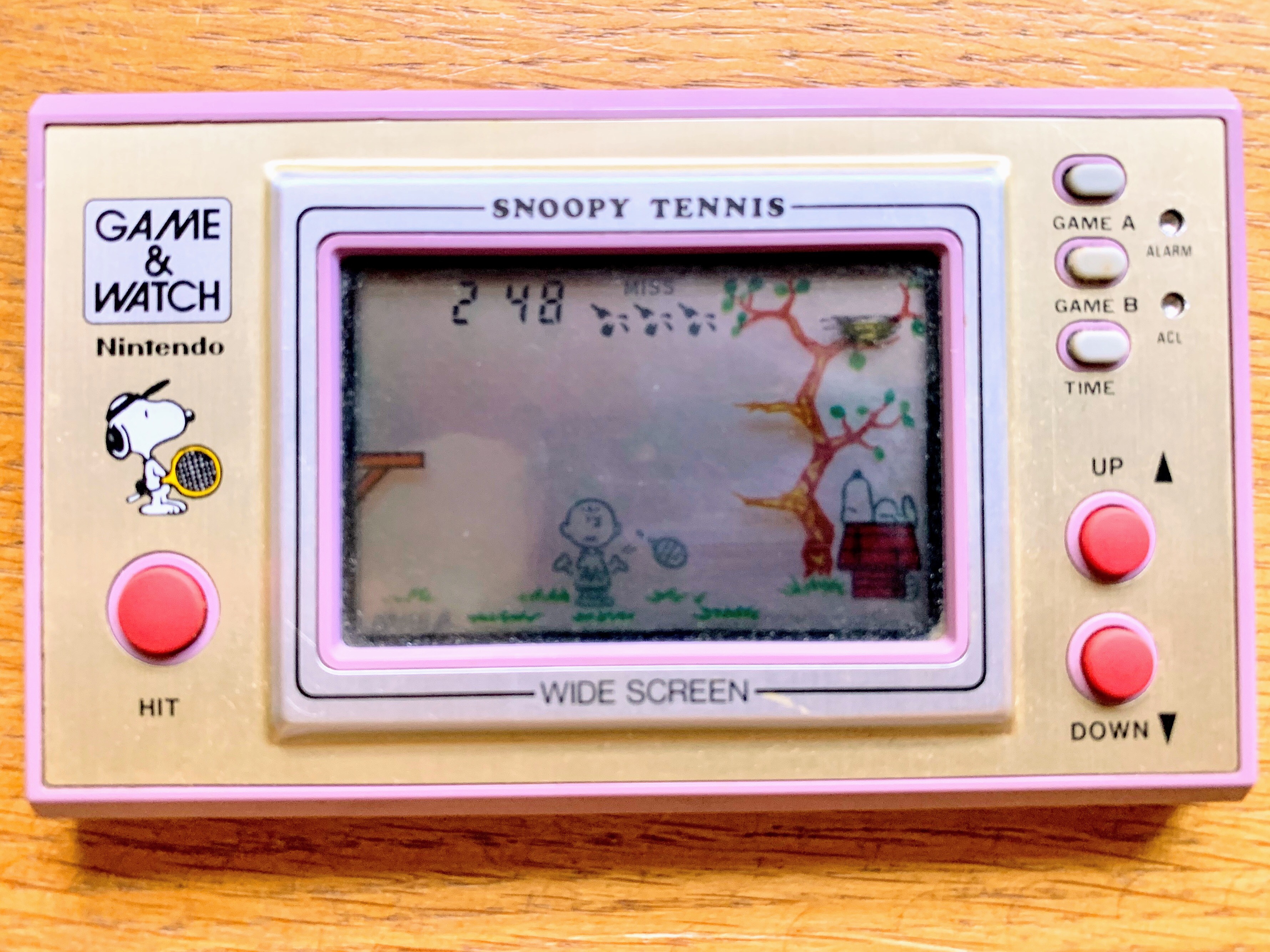 My Life With… Snoopy Tennis (Nintendo Game & Watch) – Retro Arcadia
