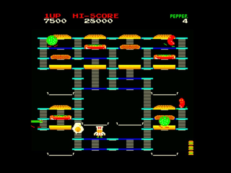 Discovering BurgerTime on My Arcade, NES, Arcade and More! – Retro