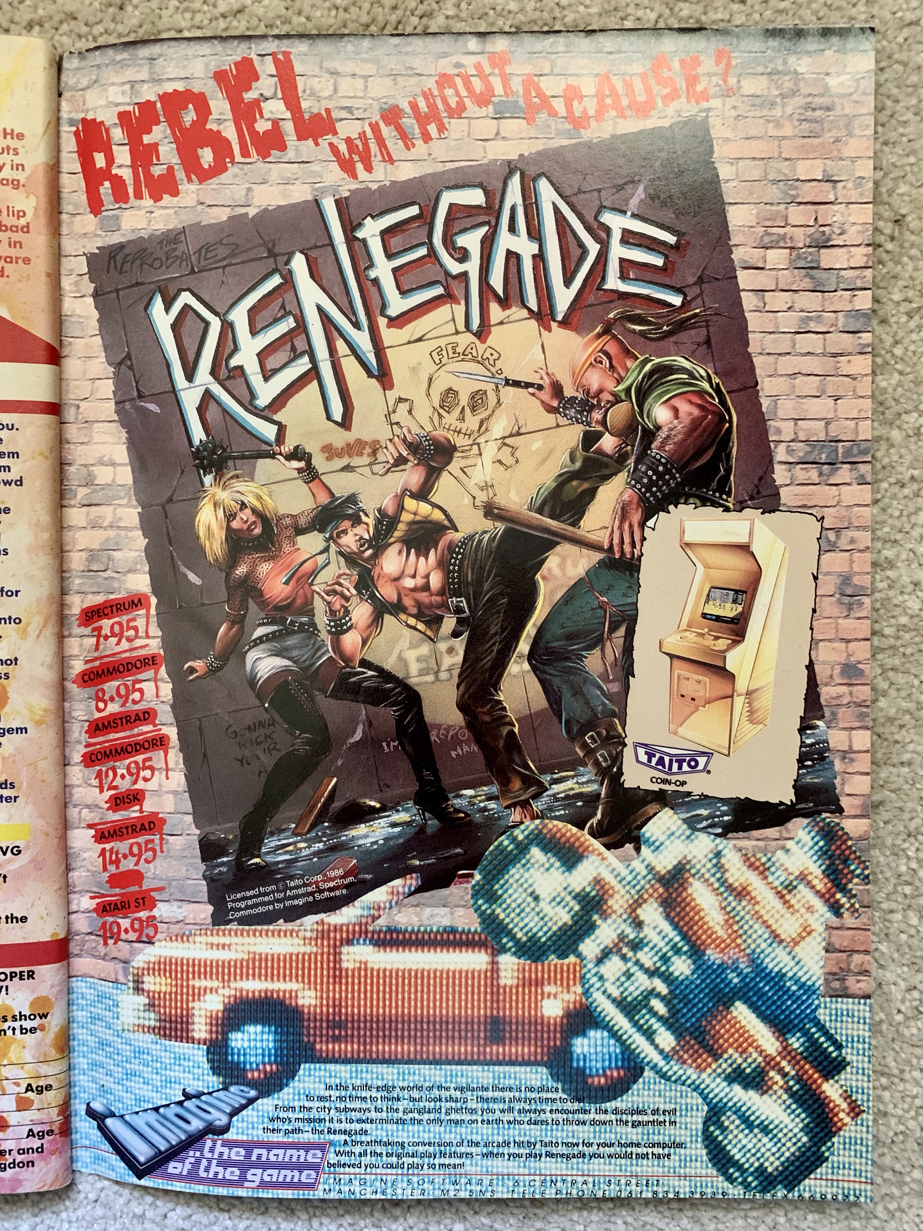 My Life With… Renegade – ZX Spectrum – Retro Arcadia