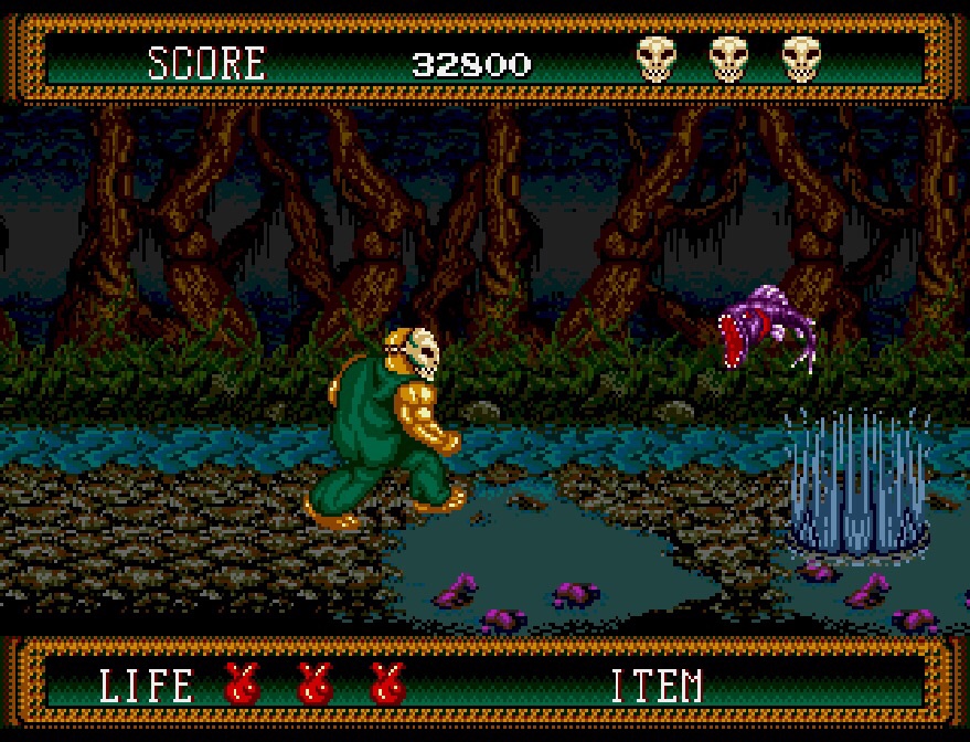 Discovering Splatterhouse 2 on Sega Mega Drive (and All the Friday