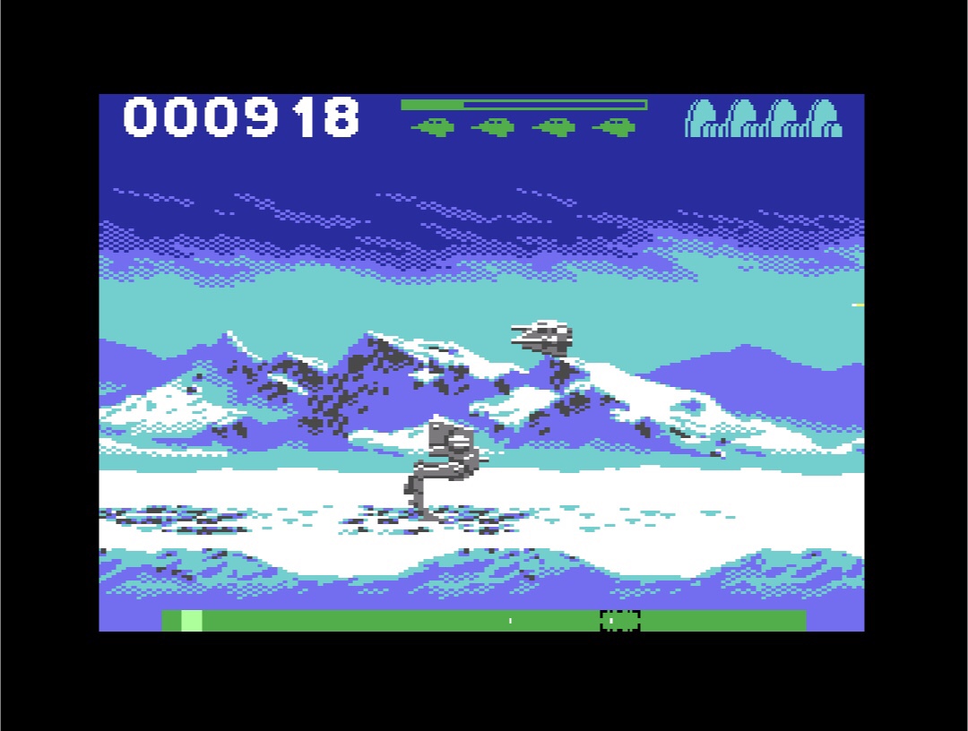 Game Review: Empire Strikes Back – C64 Fan Version on Commodore 64