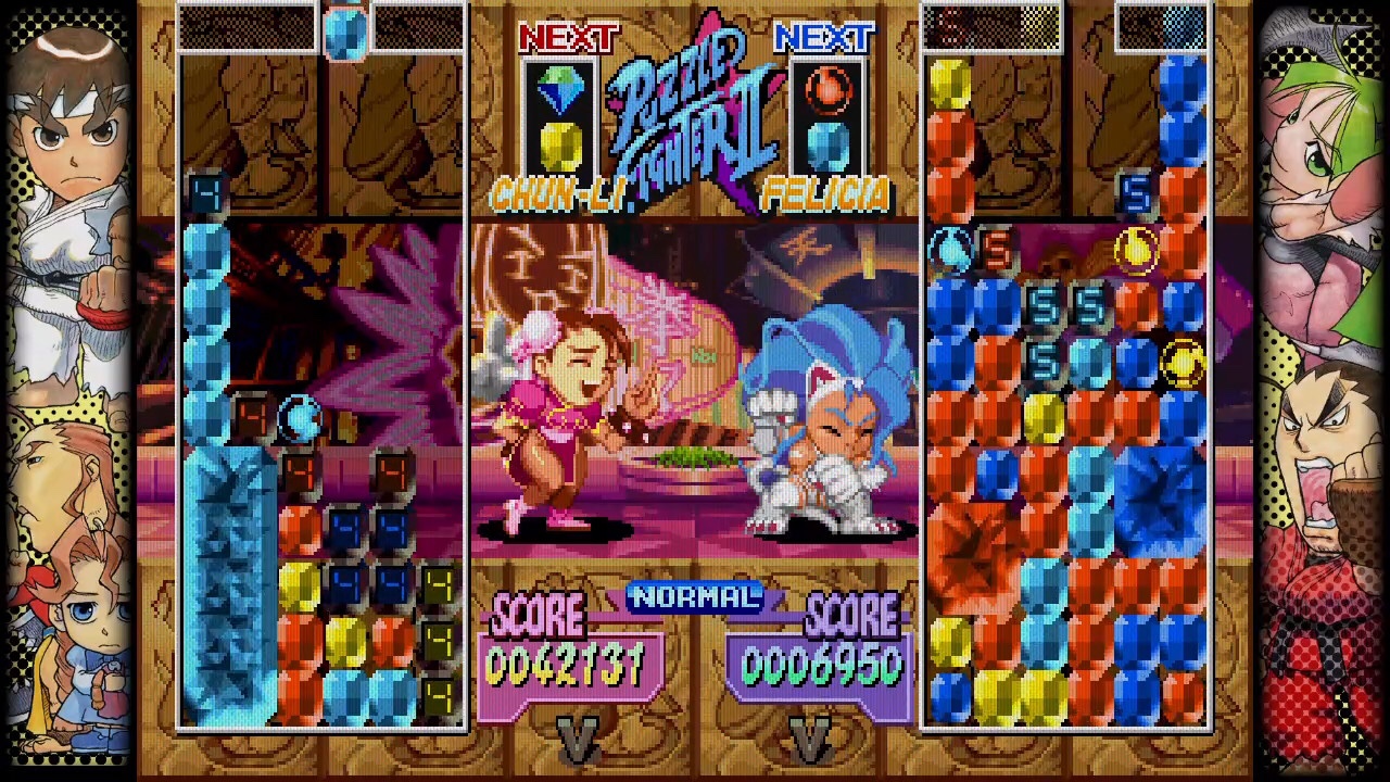 Discovering Super Puzzle Fighter II Turbo on Nintendo Switch