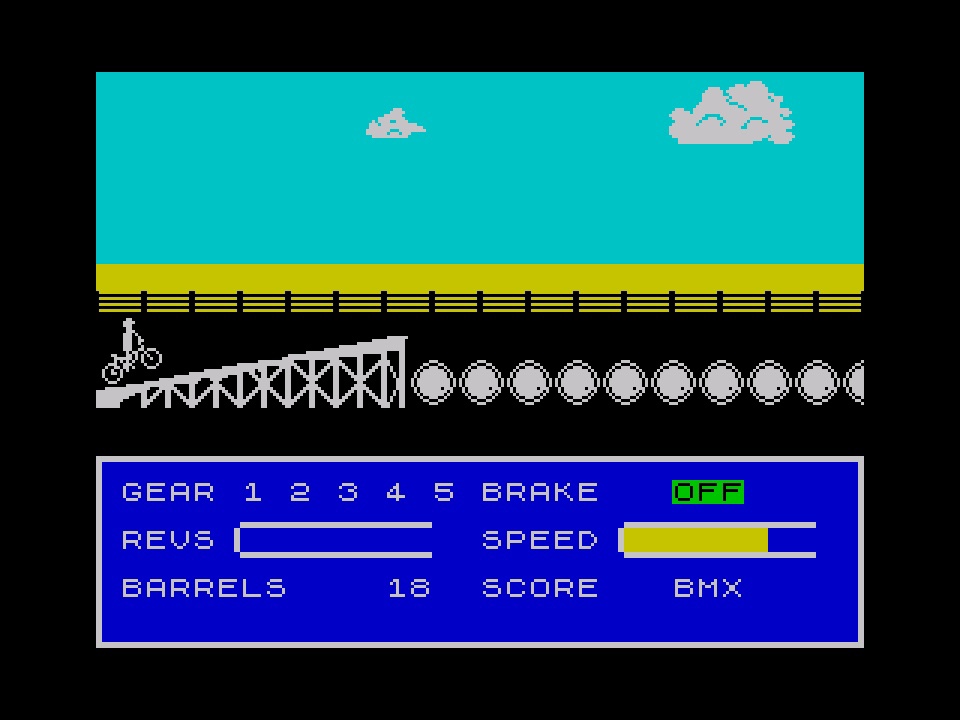 My Life With… Eddie Kidd Jump Challenge on ZX Spectrum – Retro Arcadia