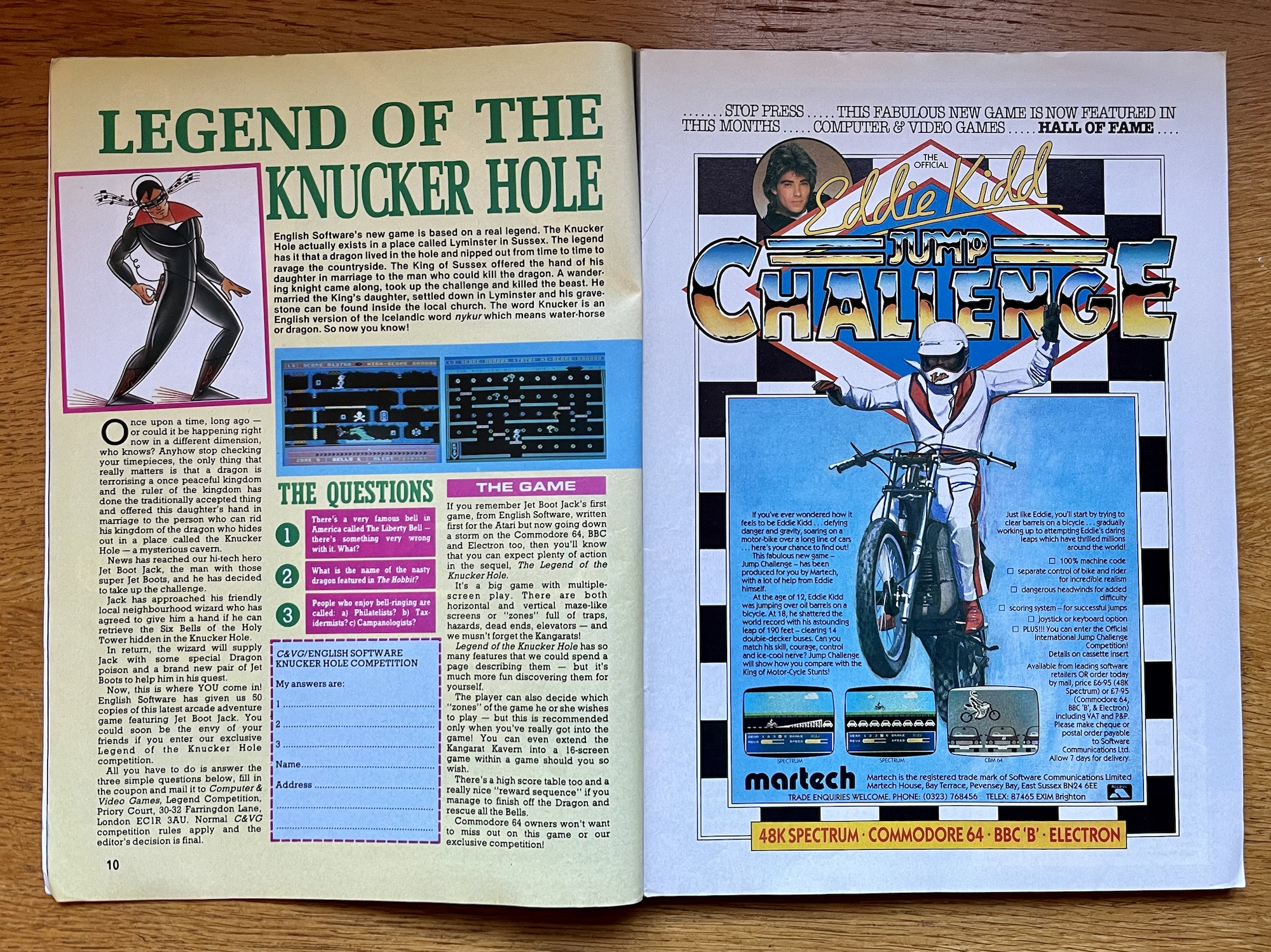 Retro Rewind: January 1985 in Computer & Video Games – Retro Arcadia