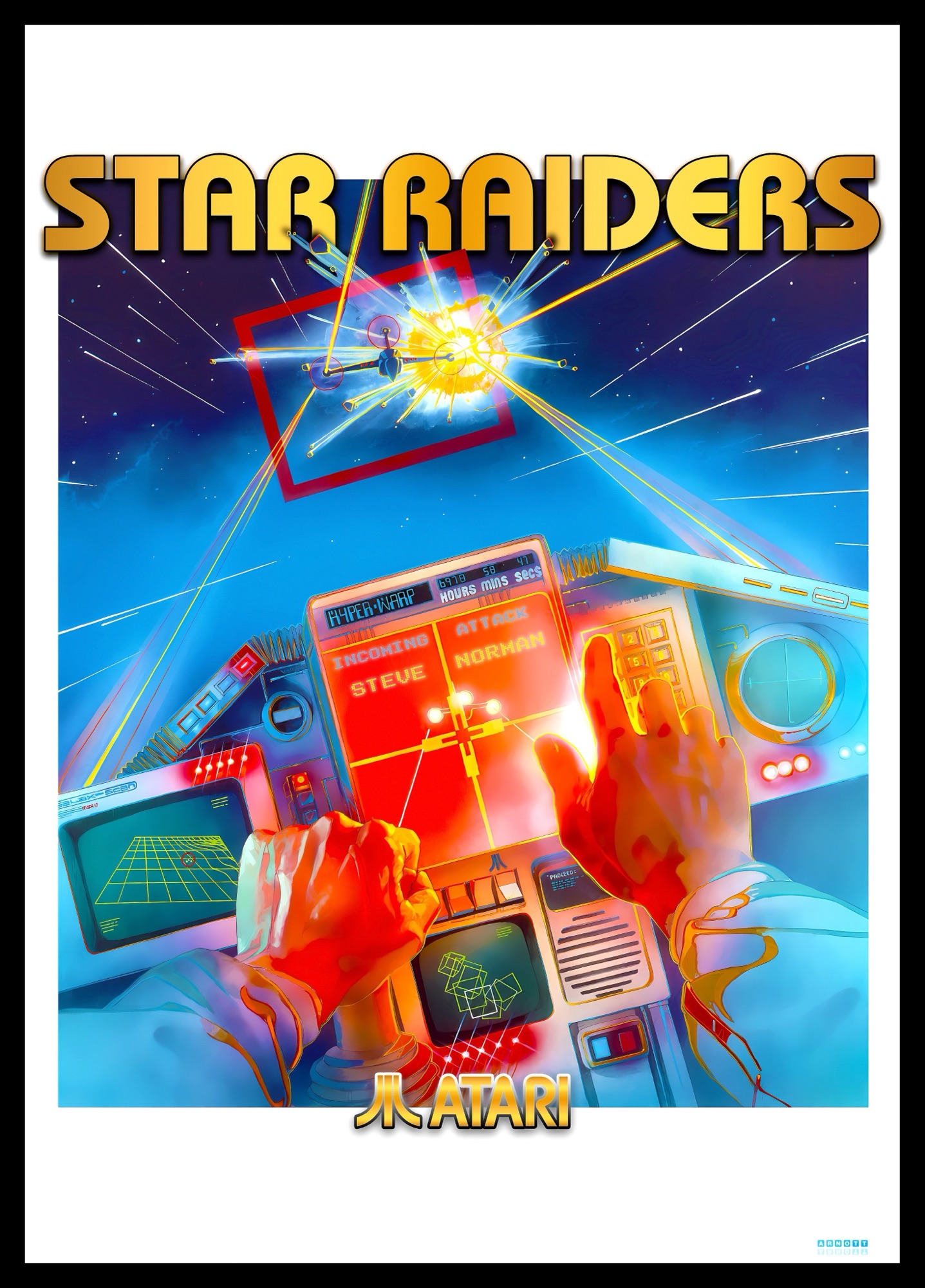 Discovering Star Raiders on Atari 400/800 – Retro Arcadia