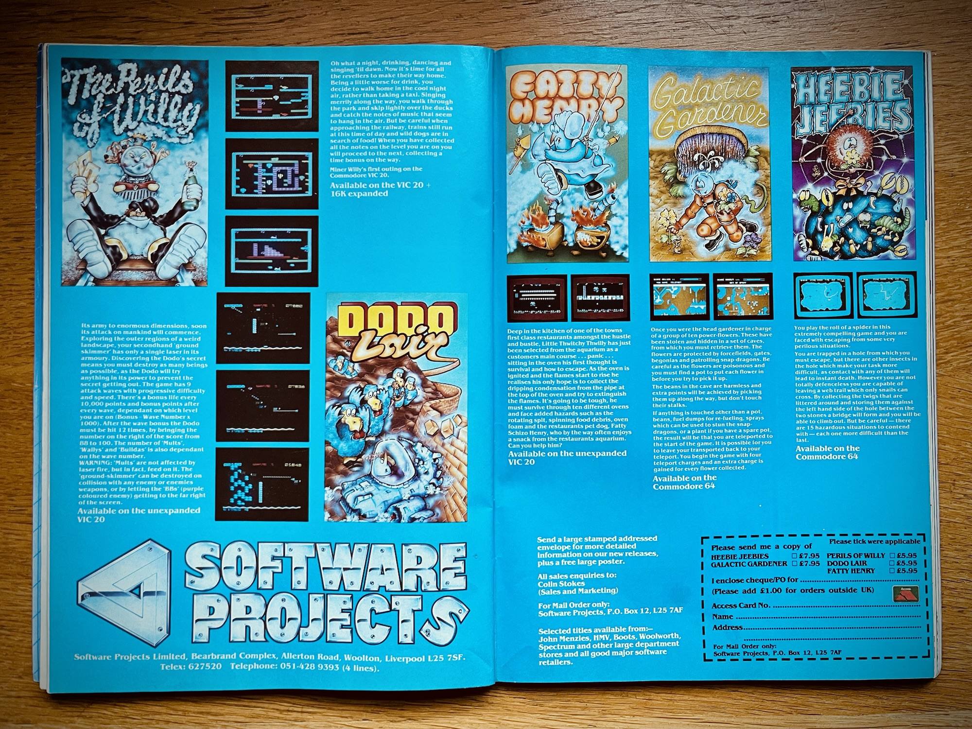 Revisiting The Perils of Willy on Commodore VIC-20 – Retro Arcadia